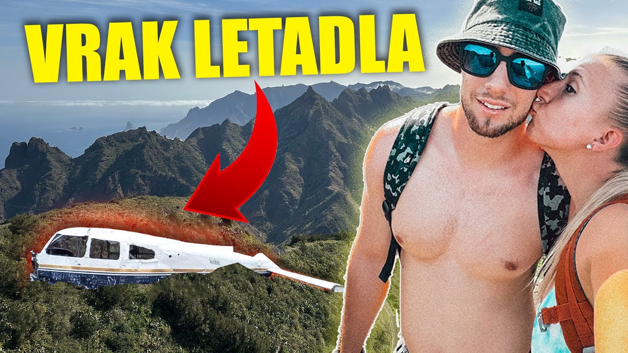 NAŠE CESTA PO TENERIFE | VRAK LETADLA V HORÁCH