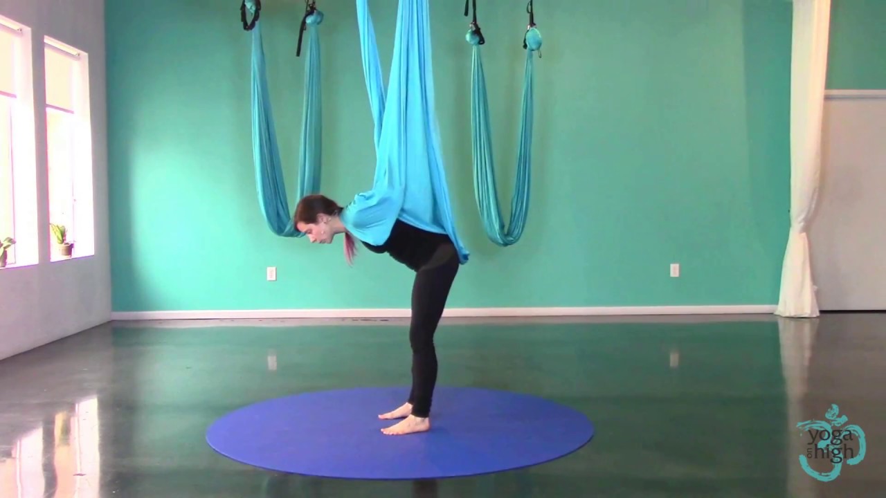 Aerial Yoga Angel Flip with Stella Cornett