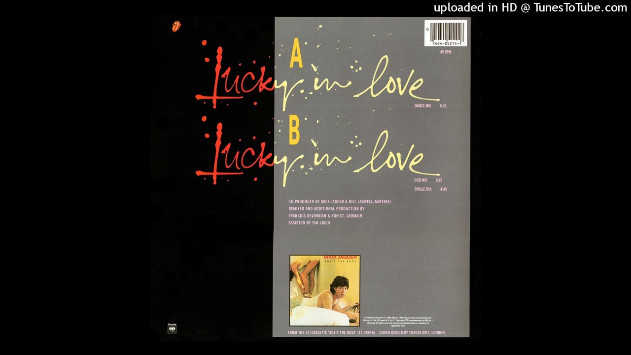 Mick Jagger- Lucky In Love- Single Mix