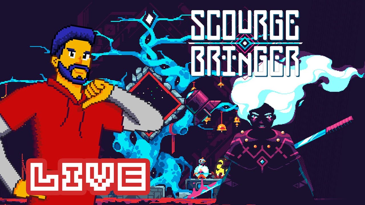 MADRUGA Com ROGUELIKE - ScourgeBringer Ao Vivo