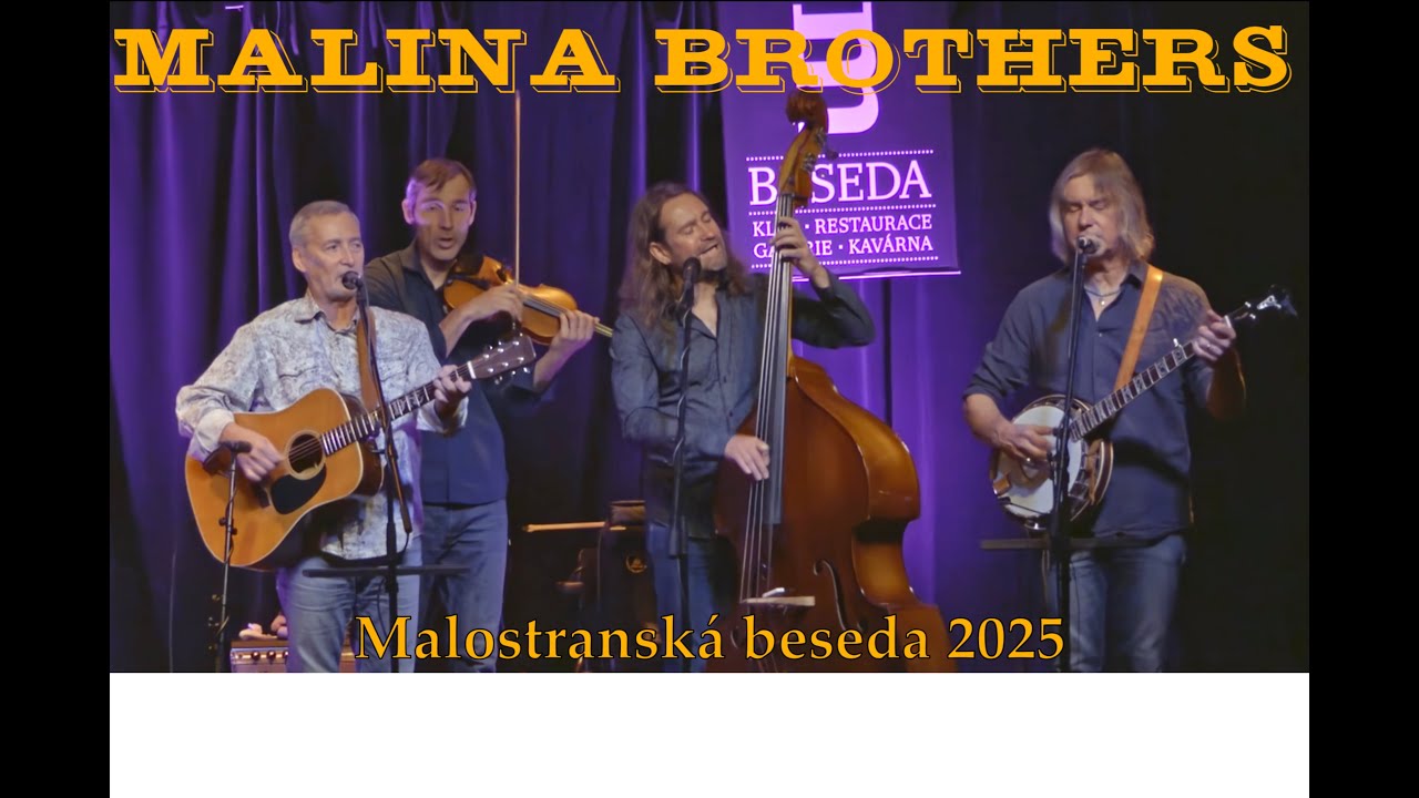 Malina Brothers v Malostranské besedě 2025