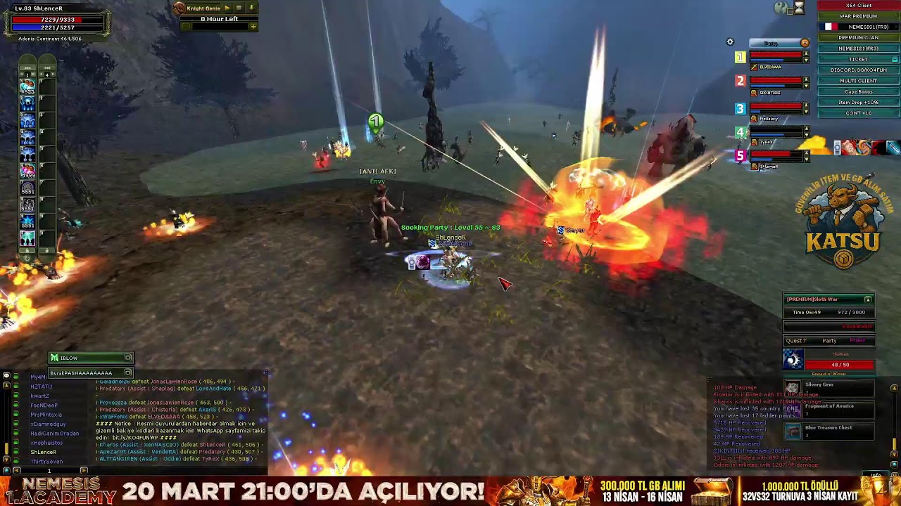 #KO4FUN 🔥NEMESİS AÇILDI 🔥#KnightOnline 🔥 #PvPServer🔥🏆 FLASHER