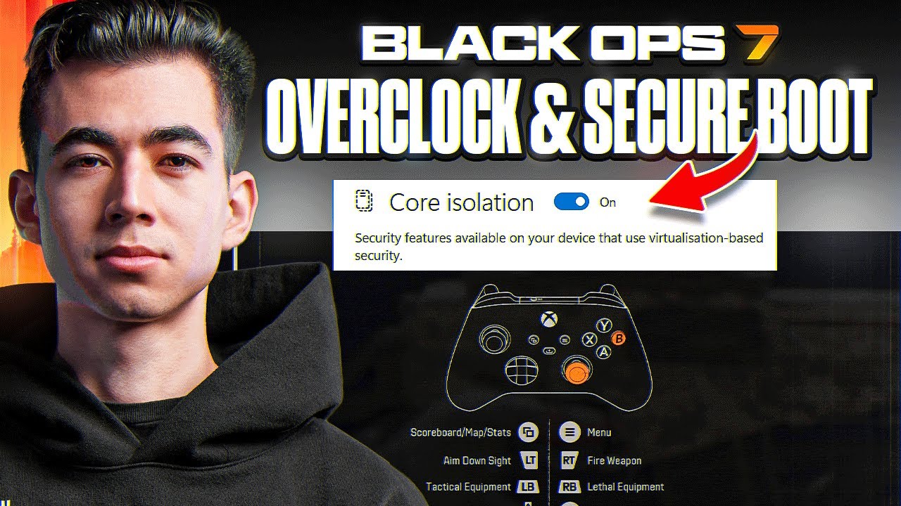 How to Enable TPM 2.0 & Secure Boot on COD: Black Ops 7 | How to Overclock Controller