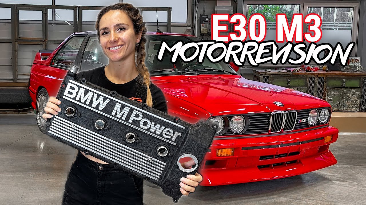 E30 M3 Motorrevision mit @MX Motorsports 💪 | Teil 3 | Lisa Yasmin