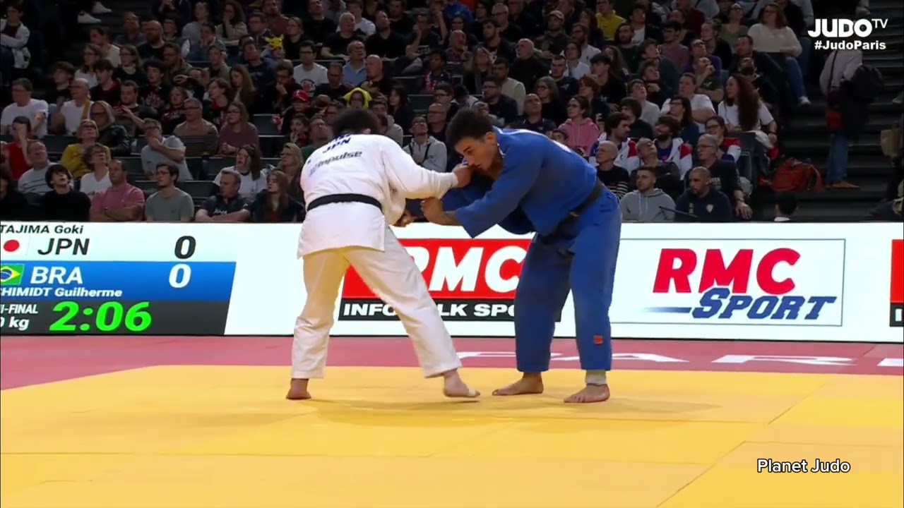 Goki TAJIMA 🇯🇵 🆚️ Guilherme SCHIMIDT 🇧🇷 | полуфинал /-90кг | Большой Шлем Париж 2026
