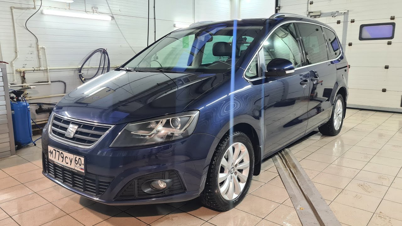 Seat Alhambra 2017! Удобный минивен для всей семьи! Максимальной комплектация! 2.0d - МКПП!