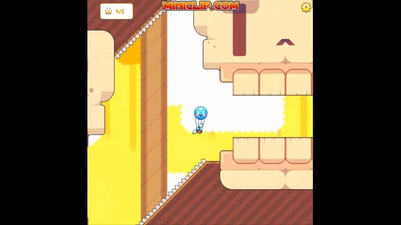 Miniclip Hot Air Jr Levels 6 - 10 | 5 Stars Walkthrough