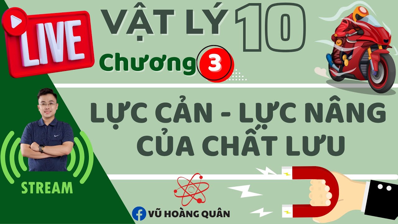 Lực Nâng  Và Lực Cản Của Chất Lưu _ Áp Suất Chất Lỏng II Lý Thầy Quân