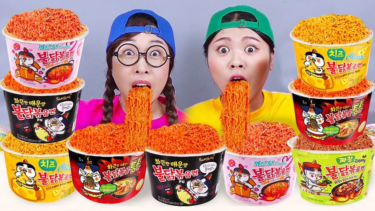 Market Ateşli Erişte Mukbang DONA