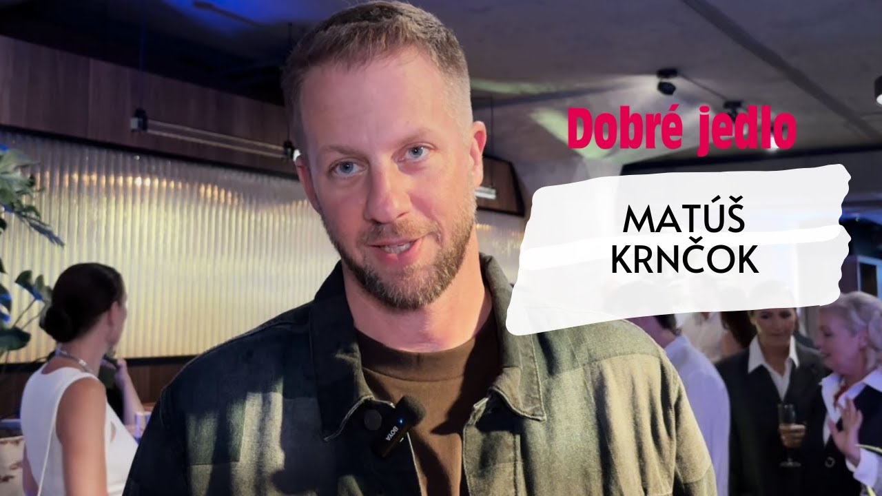 Mat&uacute;&scaron; Krnčok v kuchyni nez&aacute;žiari, no na manželkine jedlo ned&aacute; dopustiť