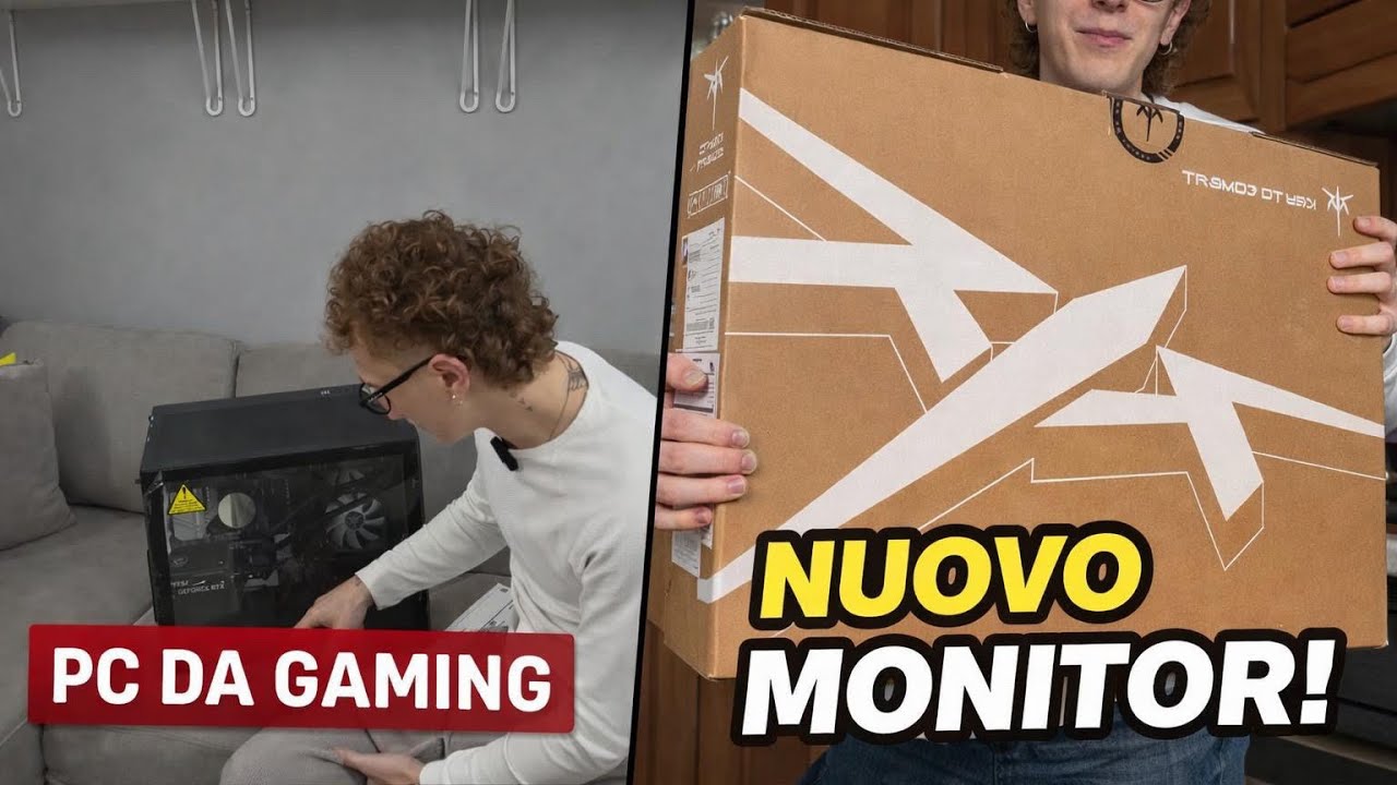 HO COMPRATO UN NUOVO PC GAMING + MONITOR!!! 😱🔥
