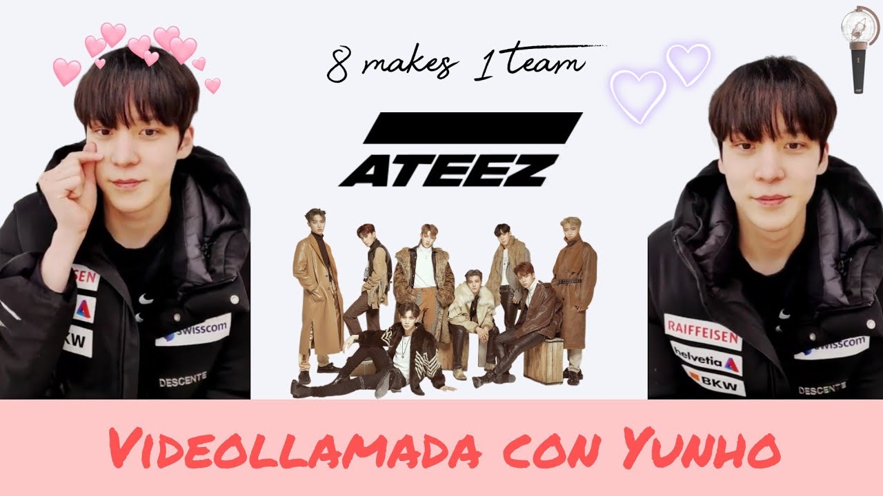 Imagina videollamada con Yunho Ateez