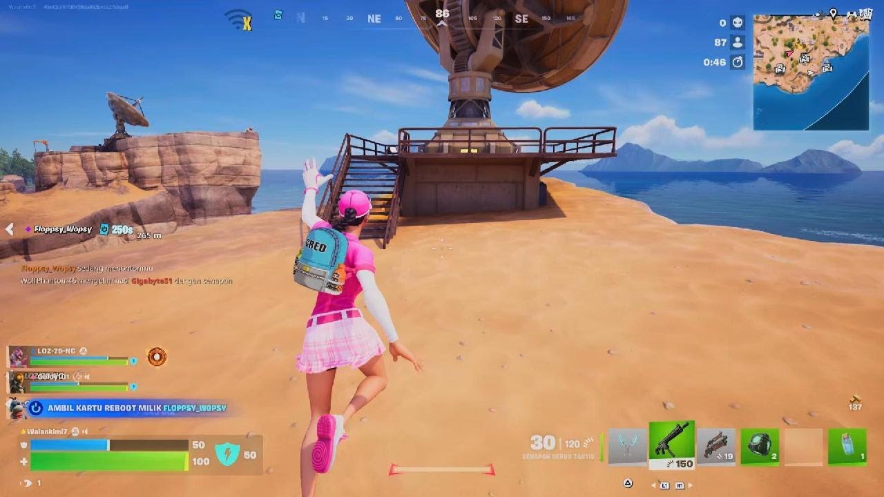 Fortnite SQUADS random ZERO BUILD VICTORY ROYALE GG