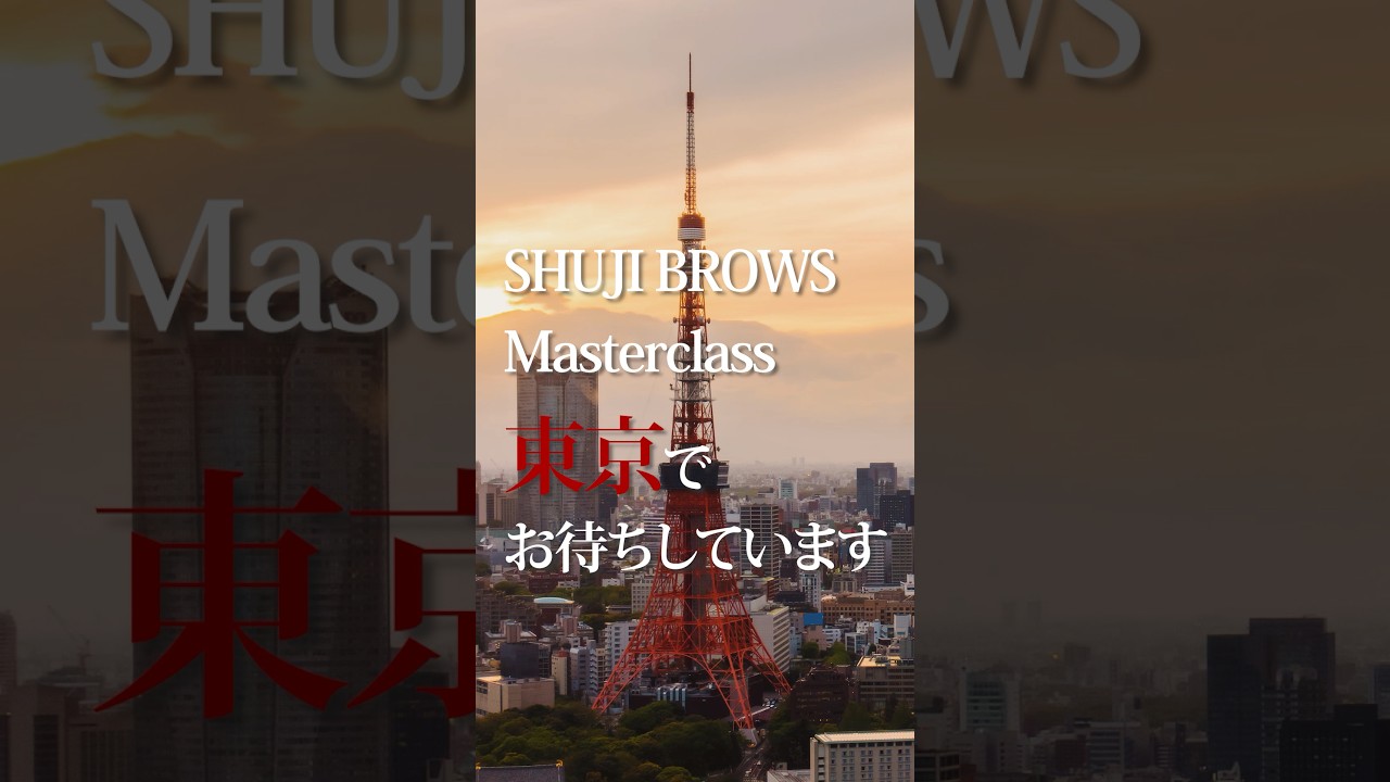 SHUJI BROWSは、アートです。