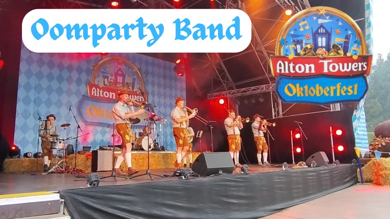 The Oomparty Band Oktoberfest 2024 at Alton Towers Resort