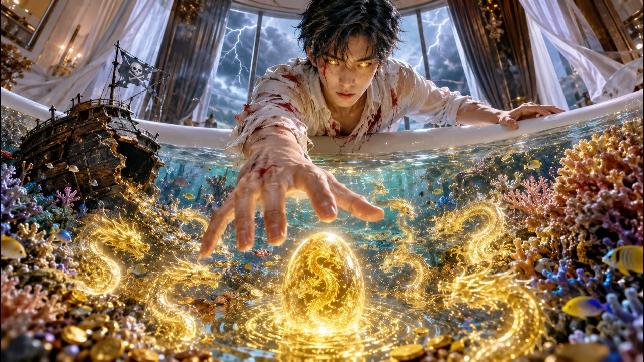 殘疾男人被父母嫌棄趕出家門，卻意外覺醒龍王之力！掌控海底無盡寶藏，財富滾滾而來，昔日家人跪地痛哭求原諒！#movie #cdrama #爽文 #逆袭 #打脸 #复仇 #情感 #aivideo #短剧