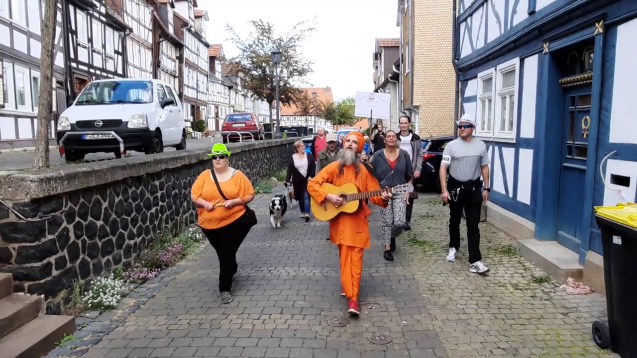 Corona Demo in Lauterbach