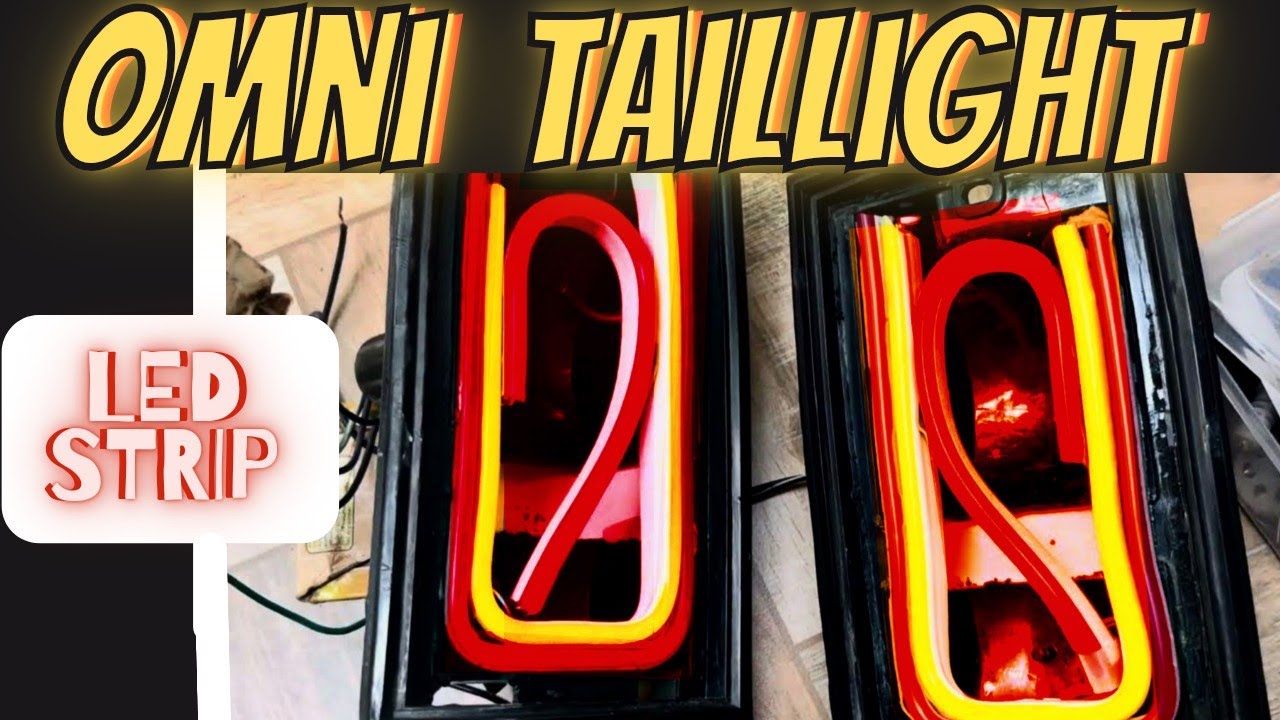 Omni Taillights Modified | CUSTOM OMNI-E  TAILLIGHTS 🔥|