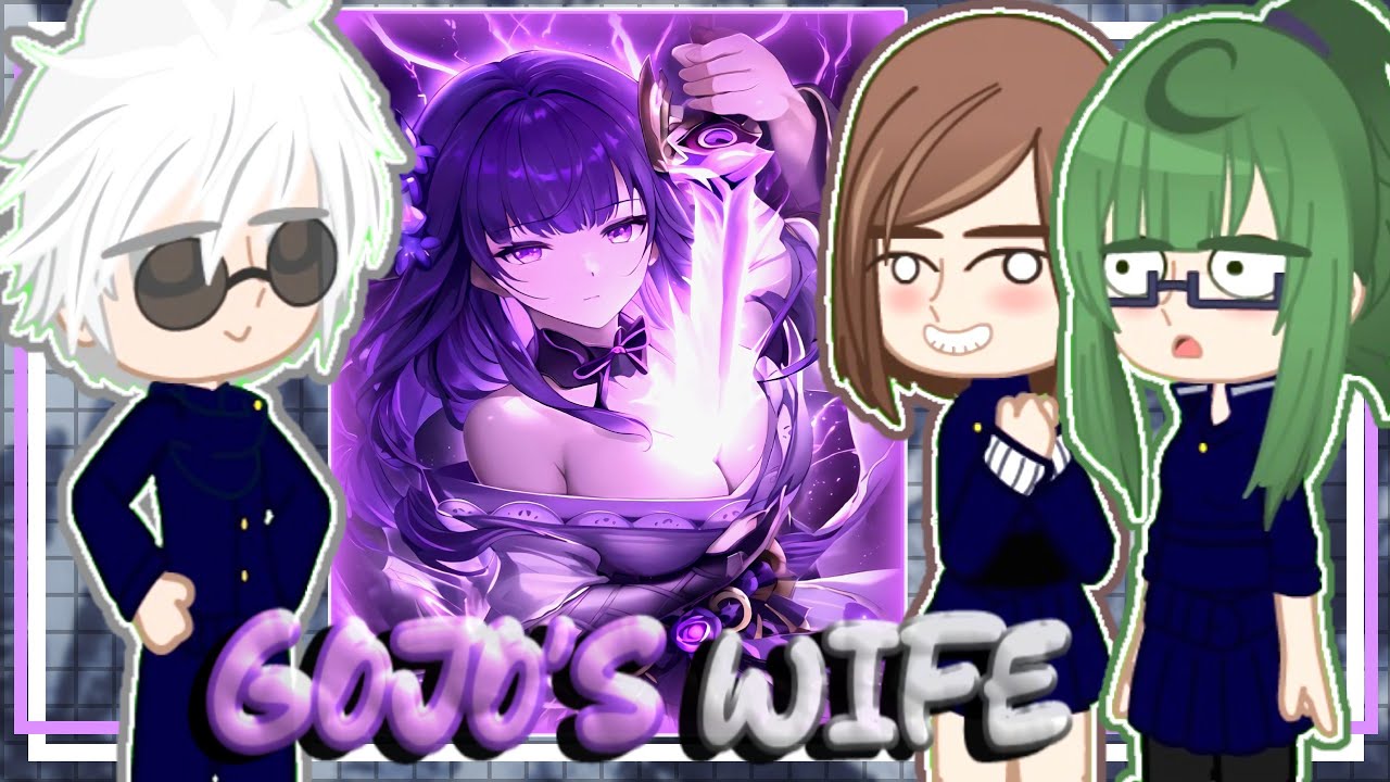 •|✨⚔️| Jujutsu Reagindo a RAIDEN SHOGUN as GOJO'S WIFE | 💜🎍🌹|• {TikToks} - [GC] (jjk)