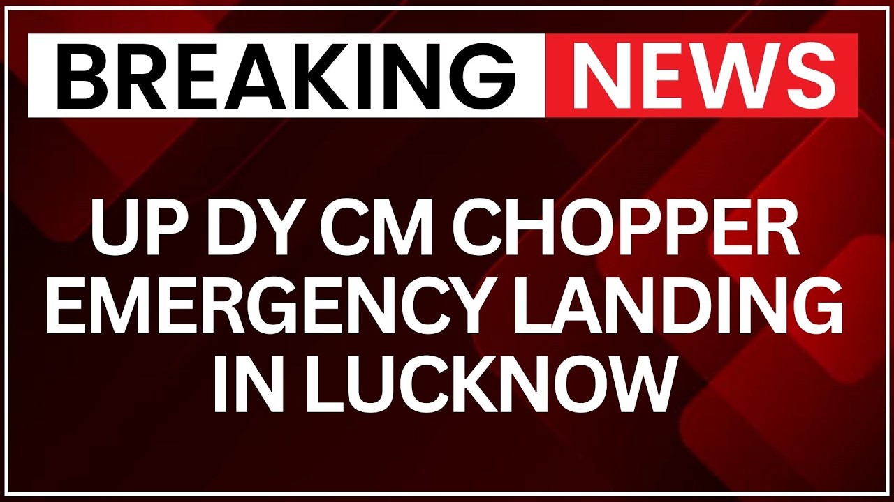 UP Dy CM Keshav Prasad Maurya’s Chopper Makes Emergency Landing In Lucknow | NewsX
