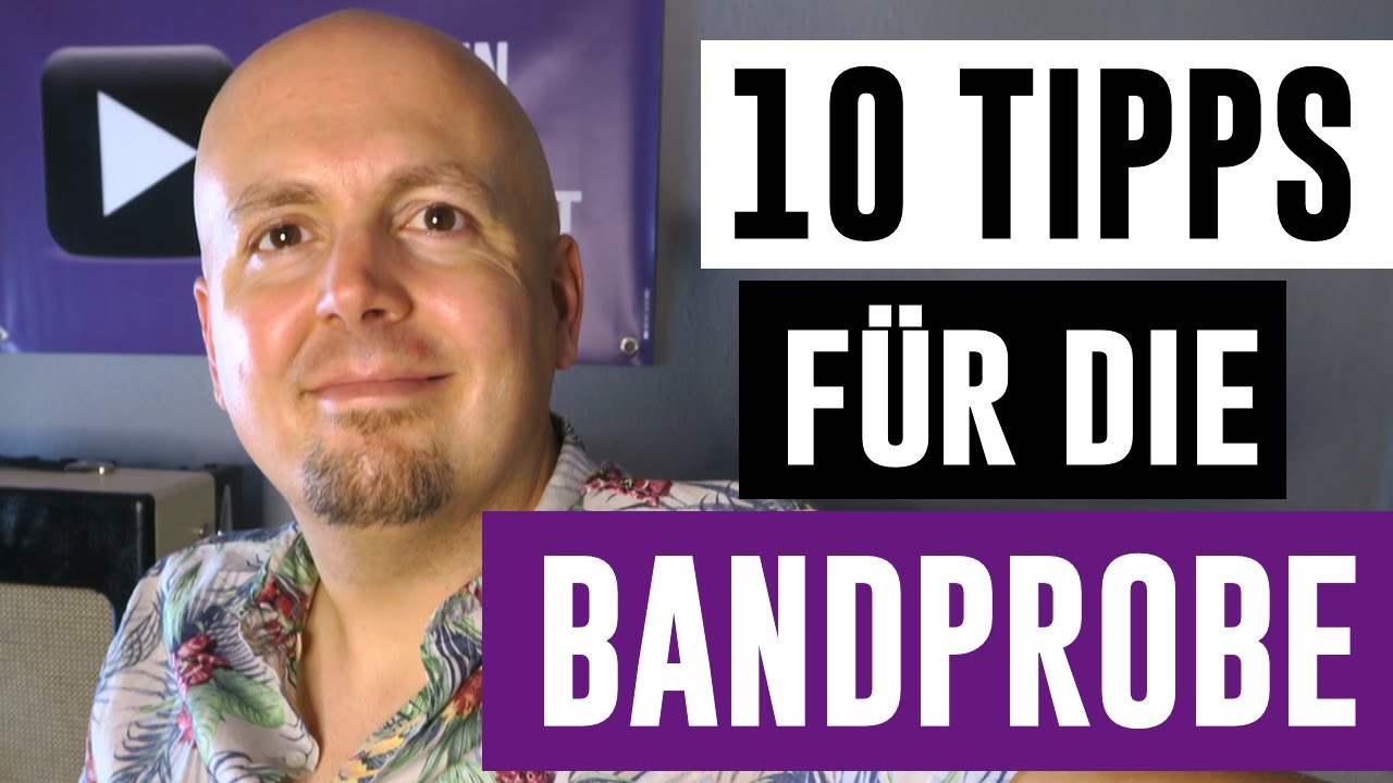 Bandprobe Tipps - Band richtig proben - Band proben Tipps