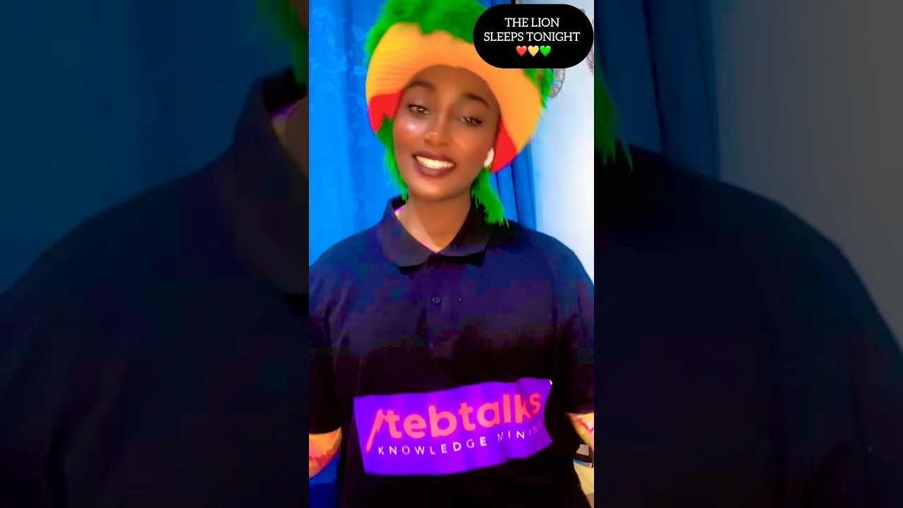 THE LION SLEEPS TONIGHT #reggae #kingofreggae #luckydube #reggaemusician