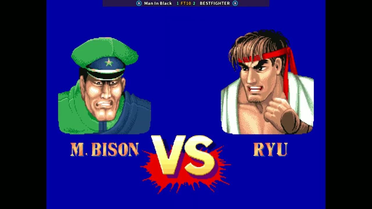 Street Fighter II' - Man In Black(BRAZIL) VS BESTFIGHTER(BRAZIL) FT10