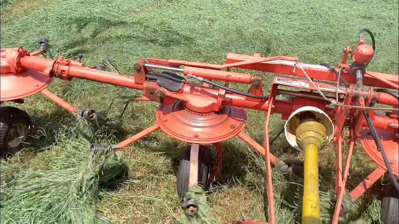 New Tedder & Starting Second Cut Hay 2024!