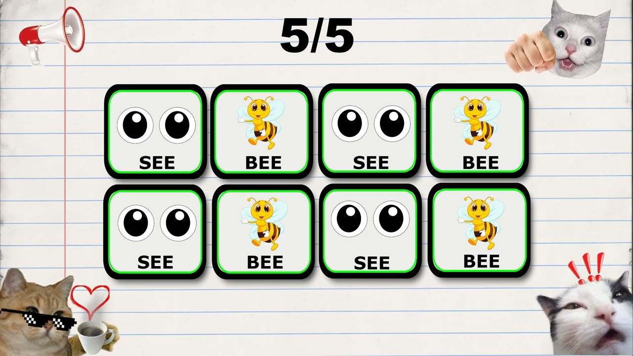 Say The Word on Beat Challenge | Level 1-5 | Easy to very hard