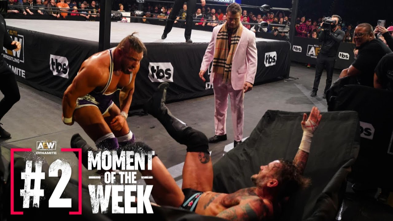 CM Punk и Wardlow поставили на кон свои победные серии | AEW Dynamite, 12.01.2022