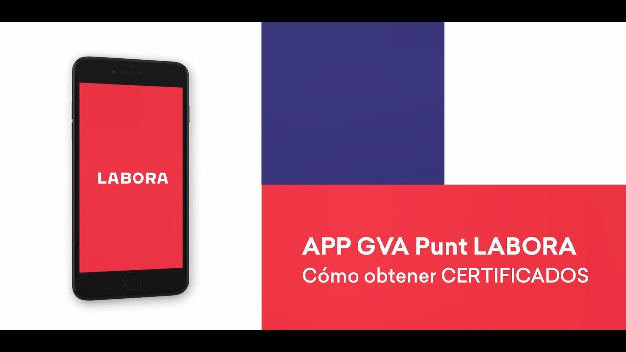 C&oacute;mo OBTENER CERTIFICADOS de LABORA a trav&eacute;s de la APP| Tutorial | LABORA