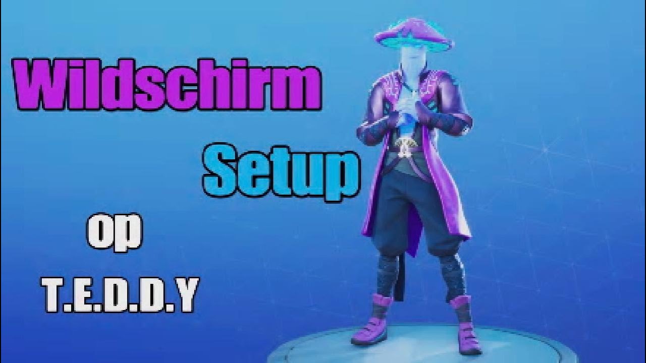 Fortnite Rdw zwei Wildschirm TEDDY setups