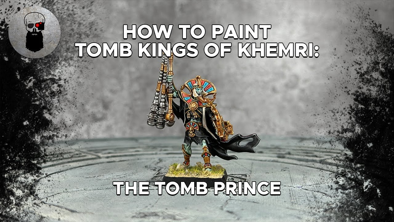 Contrast+ How to Paint: Tomb Kings of Khemri – Tomb Prince