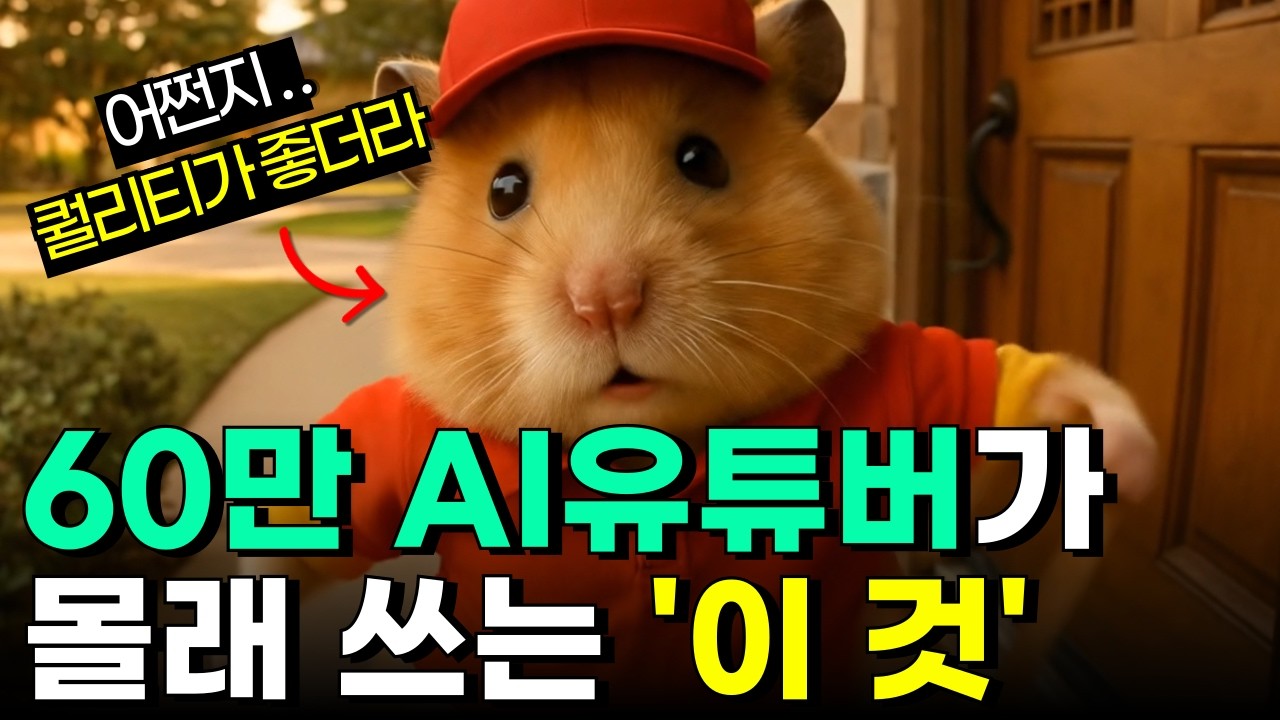 첫 영상 200만 뷰. 초간단 5분 만에 AI 동물 릴스,쇼츠 만드는 법 (초보자 필독, 60만 유튜버 비밀 툴 하이루오 AI 사용법)