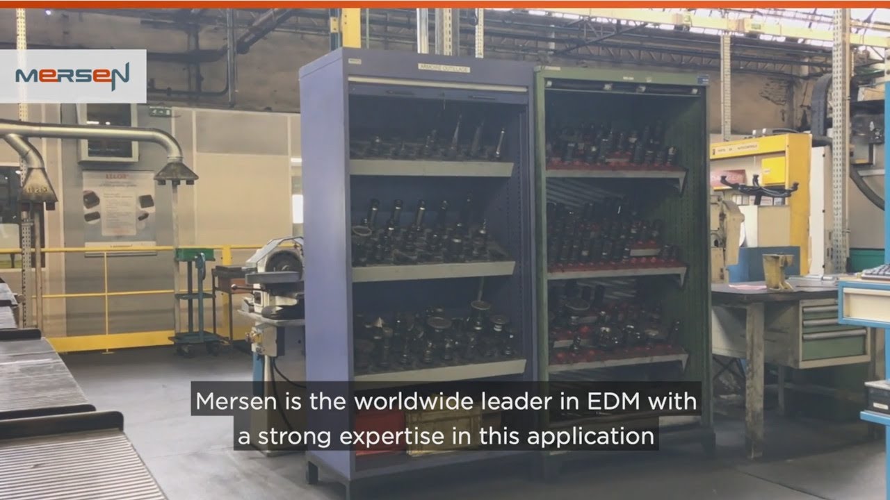 Mersen Isostatic Graphite for Electrical Discharge machining applications