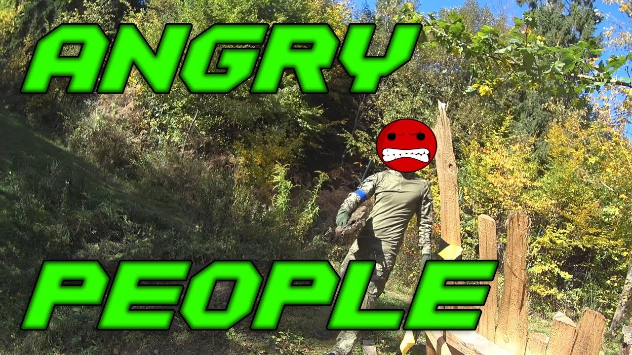 Part *2* Funny Moments Airsoft Area M Koblenz Beginnertag max. 0.5 Joule 14.10.2017