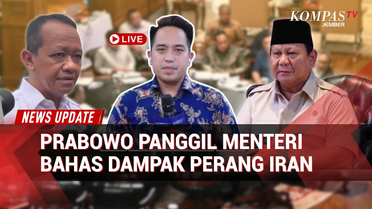 Perang Iran Memanas, Prabowo Kumpulkan Menteri dalam Rataas Bahas Dampak Perang