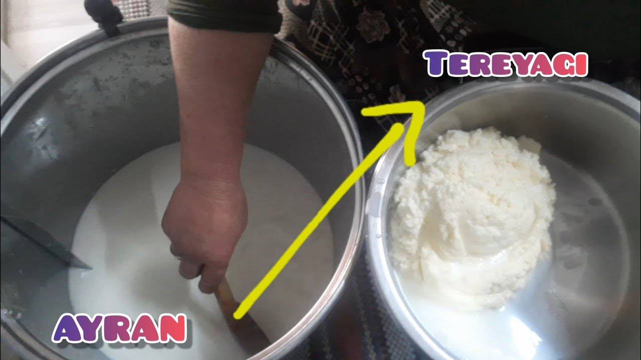 yayık videosu. 1 saatte Ayran ve tereyağı yapıyoruz. tereyağı  püf noktaları. marketten almaya son!