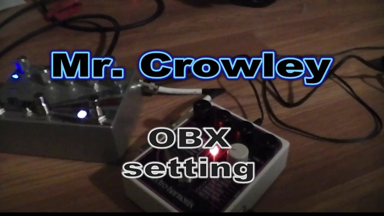 Electro Harmonix Synth 9 Pedal: Mr. Crowely, 1984, Jump ...