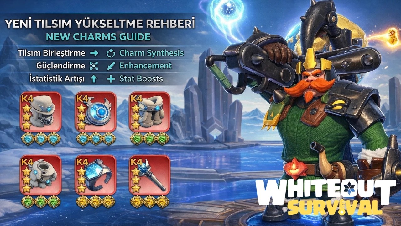 YENİ TILSIM YÜKSELTME REHBERİ - WHITEOUT SURVİVAL
