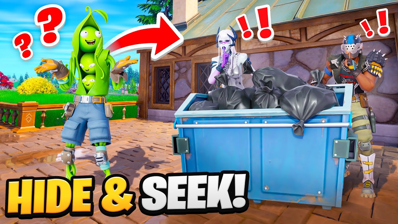 EXTREME Fortnite REVERSE Hide & Seek!
