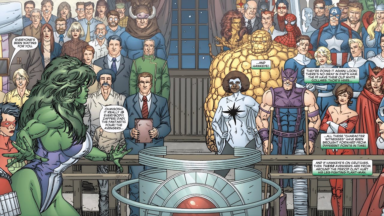 Avengers Testify to Save She-Hulk from Being Erased