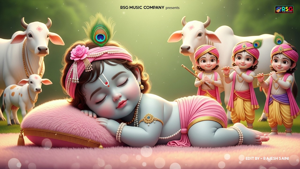 छोटी छोटी गैया छोटे छोटे ग्वाल। Choti Choti Gaiya Chote Chote Gwal। #kanha #krishna #krishnabhajan