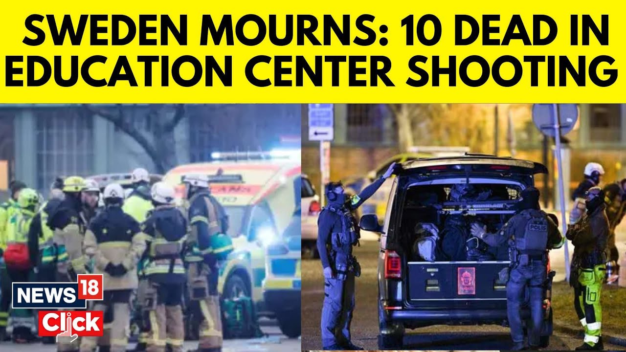 Sweden News |10 People Killed In Sweden School Shooting, Confirms Swedish Police | Orebro | N18G