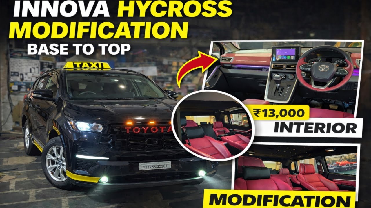2026 INNOVA HYCROSS MODIFICATION✅ HYCROSS MODIFIED TO LUXUS🔥ULTIMATE MODIFIED✅LUXURIOUS INTERIOR₹13K