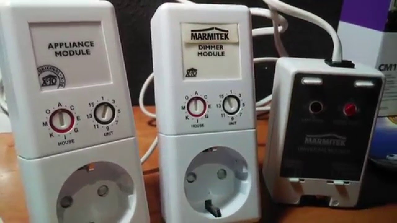 Automatización con Sistema X-10 Marmitek