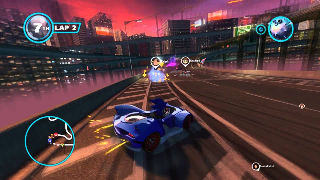 Emerald Cup Mirror Grand Prix - Expert S-Rank - Sonic & All-Stars Racing Transformed 1080p HD