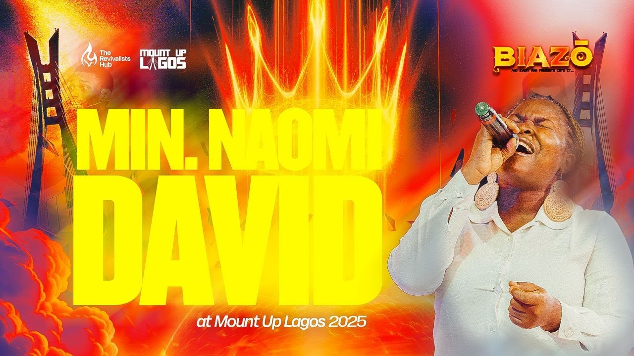 MINISTER NAOMI DAVID ||POWERFUL WORSHIP SESSION || MOUNT UP LAGOS 2025
