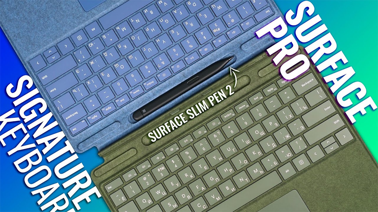 ЛУЧШАЯ клавиатура В МИРЕ ⌨ Обзор Surface Pro Signature Keyboard 👀