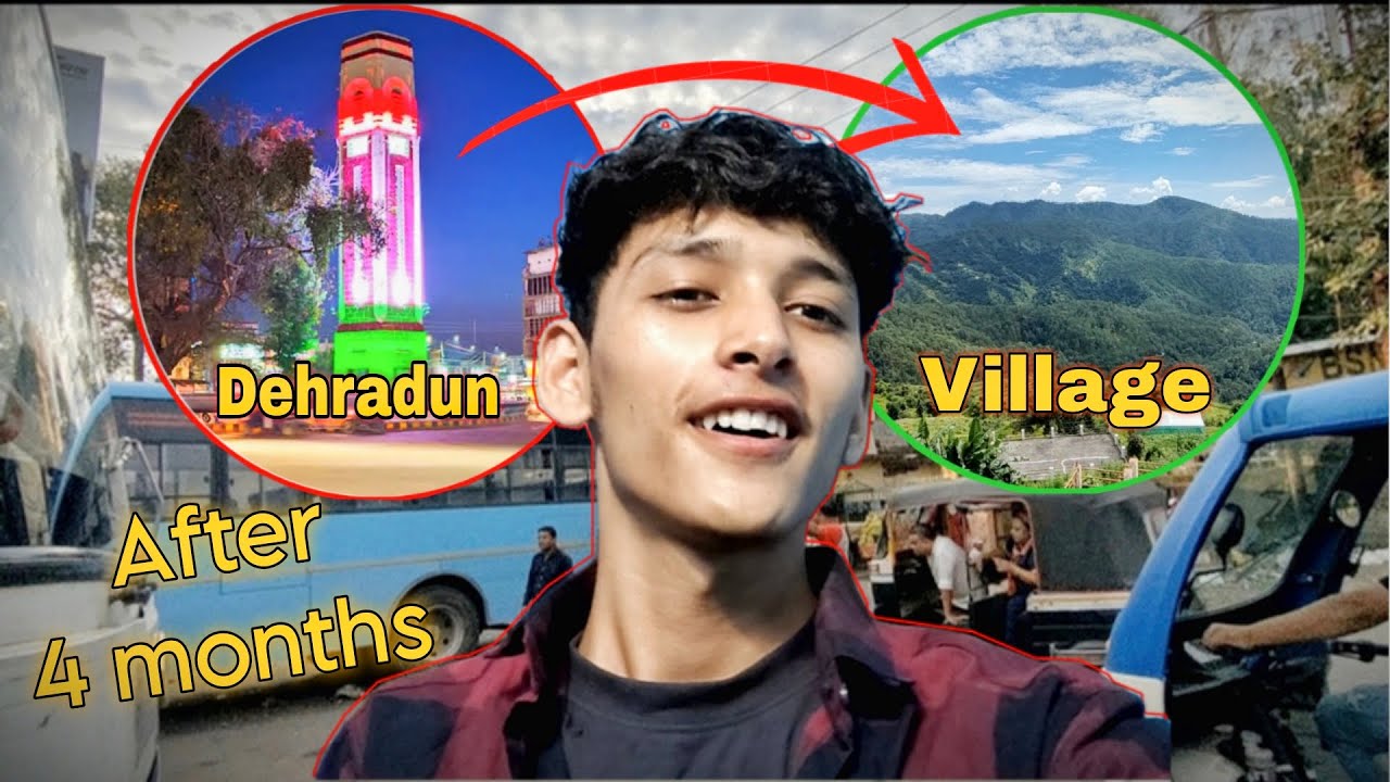 4 महीने बाद घर गया 🥺 |  